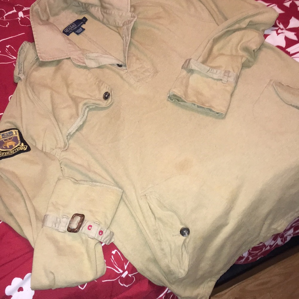 Ralph Lauren pull over jacket